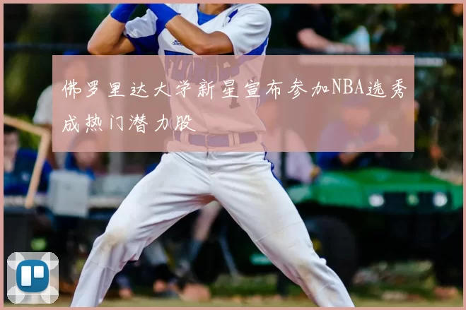 佛罗里达大学新星宣布参加NBA选秀成热门潜力股