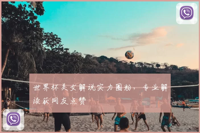 世界杯美女解说实力圈粉，专业解读获网友点赞