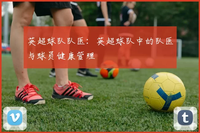 英超球队队医：英超球队中的队医与球员健康管理