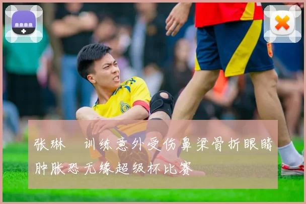 张琳芃训练意外受伤鼻梁骨折眼睛肿胀恐无缘超级杯比赛